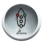 Kontroll Anzeige Navibel Weiß