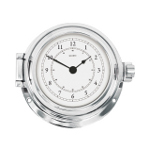 Uhr 84x115mm Messing Massiv