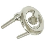 Wasserski Ringbolzen M10 Durchmesser 63mm Edelst.