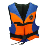 Schwimmhilfe Standard CE-50N über 90kg Orange/Blau