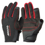 MUSTO DEFENDER GLOVES Segelhandschuhe 2 Finger kurz Black Größe XXL