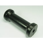 Kielrolle Aus Schwarzem Gummi Mit Buchse