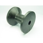 Bugrolle Aus Schwarzem Gummi