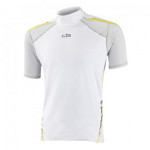 GILL Herren UV Sport Rash Vest - Kurzarm white-silver Größe: XL