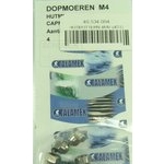 HUTMUTTERN 4MM (4ST) Hutmuttern 4mm (4st)