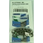 UNTERLEGSCHEIBEN 4MM (40ST) Unterlegscheiben 4mm (40st)