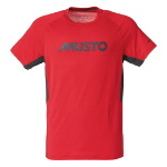 Musto T Shirt Evolution Uv Fast Try Größe Xl Farbe Rot Carbon