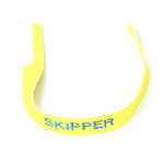 Brillenband Neopren Gelb Aufschrift Skipper